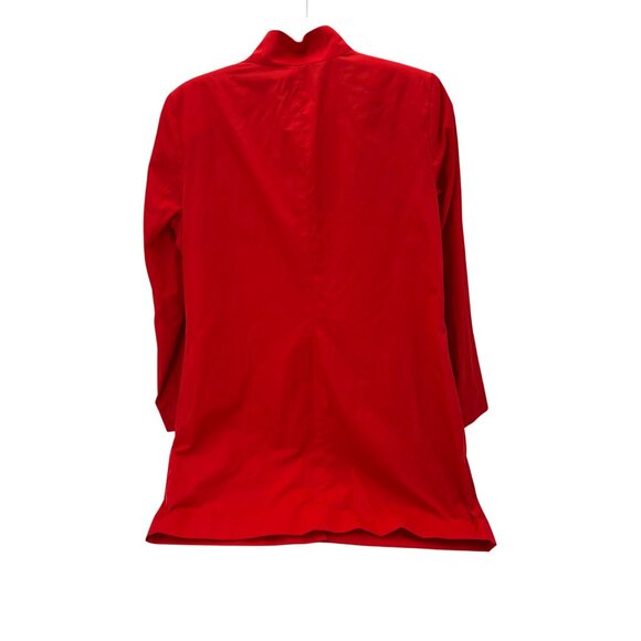 Doncaster Collection Women's Red Lightweight Jacket Zipper Pockets Size XL - Picture 3 of 7